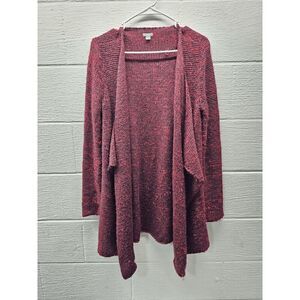 Aerie Women's Open Front Waterfall Cardigan Sweater Wool Blend Small